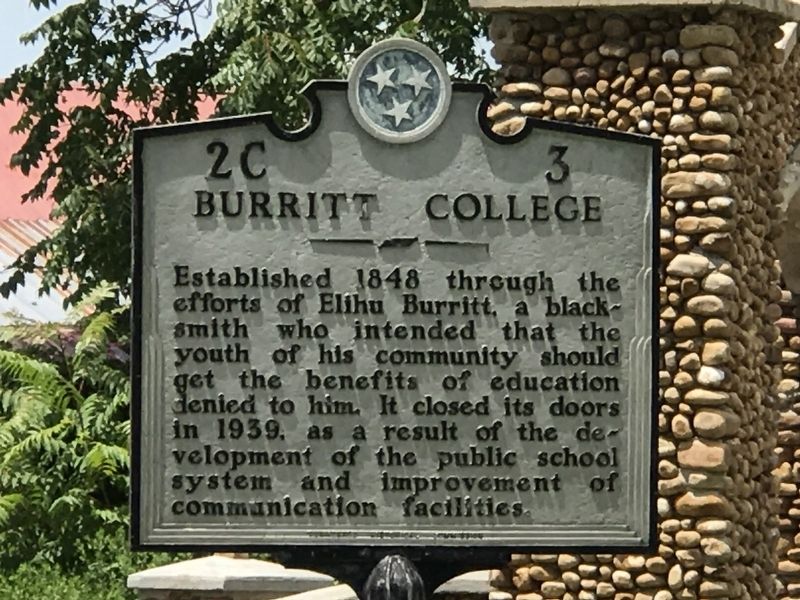 Burritt College Marker image. Click for full size.