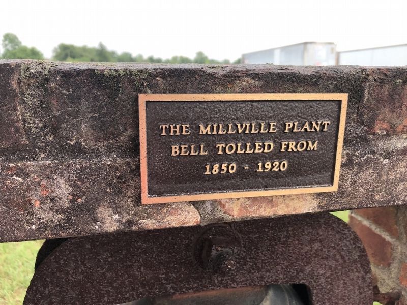 The Millville Plant Marker image. Click for full size.