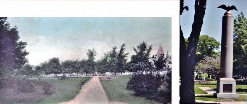Marker detail: Early Central Park photos image. Click for full size.