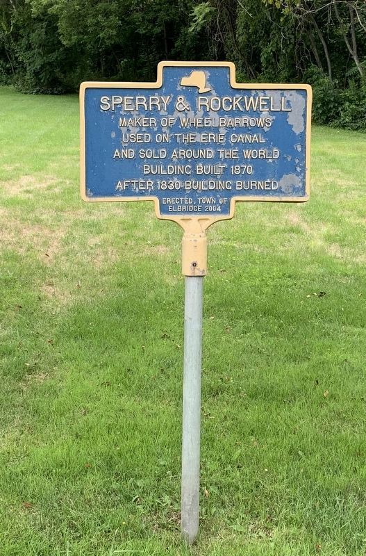 Sperry & Rockwell Marker image. Click for full size.