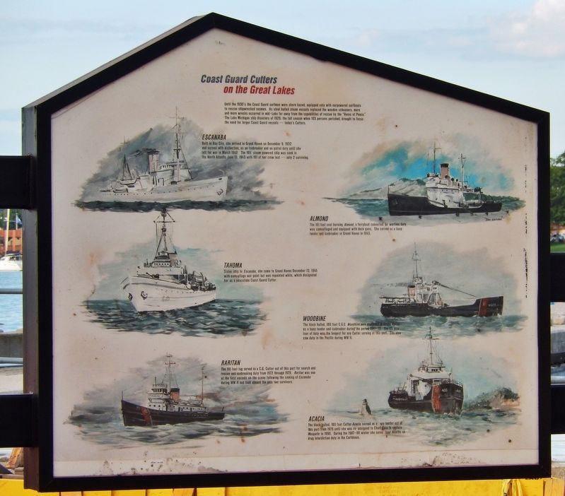 Coast Guard Cutters on the Great Lakes Marker image. Click for full size.