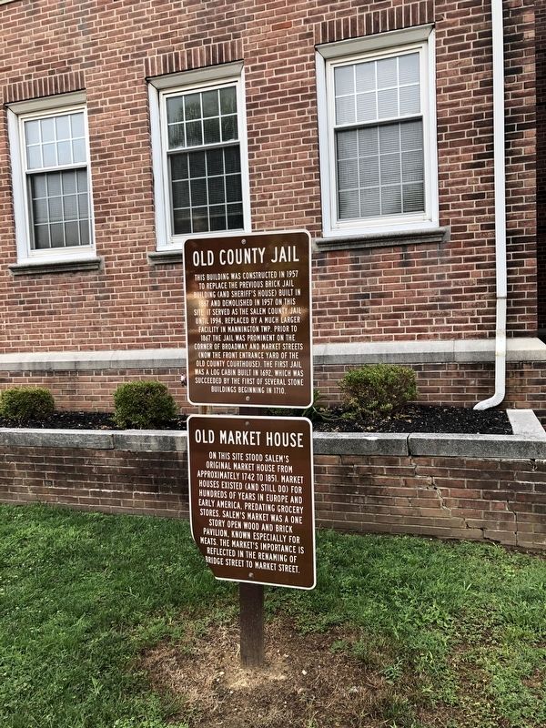 Old County Jail Marker image. Click for full size.