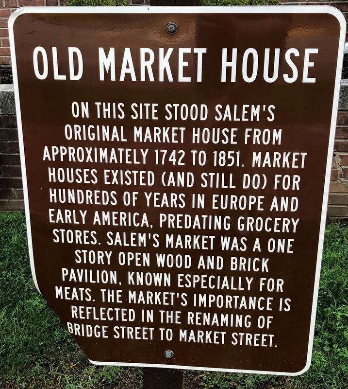 Old Market House Marker image. Click for full size.