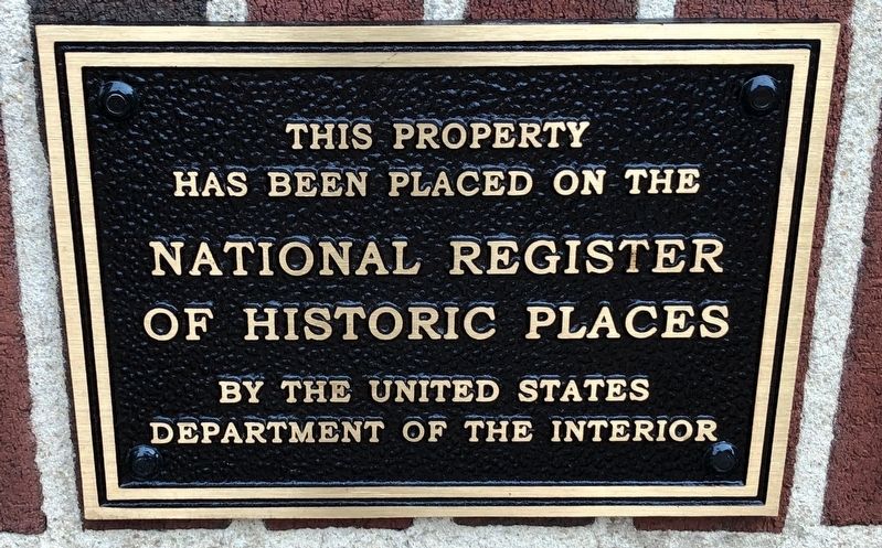 Salem Post Office Marker. Click for full size. Salem Post Office Marker image. Click for full size.