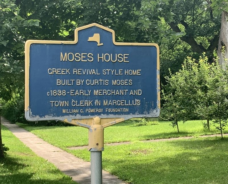 Moses House Marker image. Click for full size.