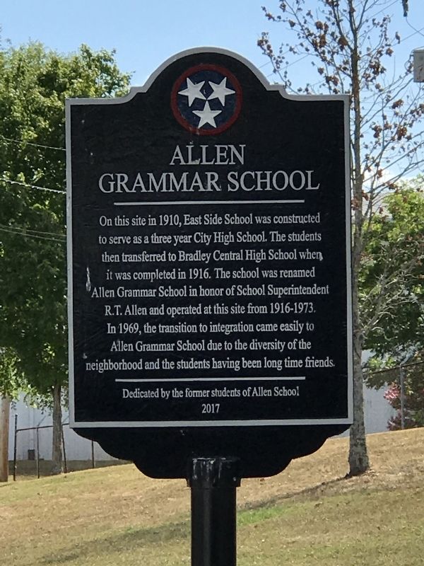 Allen Grammar School Marker image. Click for full size.