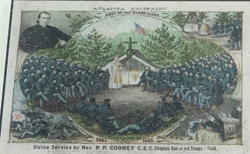 Union IV Corps at Blue Springs Marker Detail image. Click for full size.