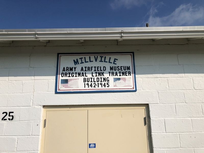 Original Link Trainer Building Marker. Click for full size. Original Link Trainer Building Marker image. Click for full size.