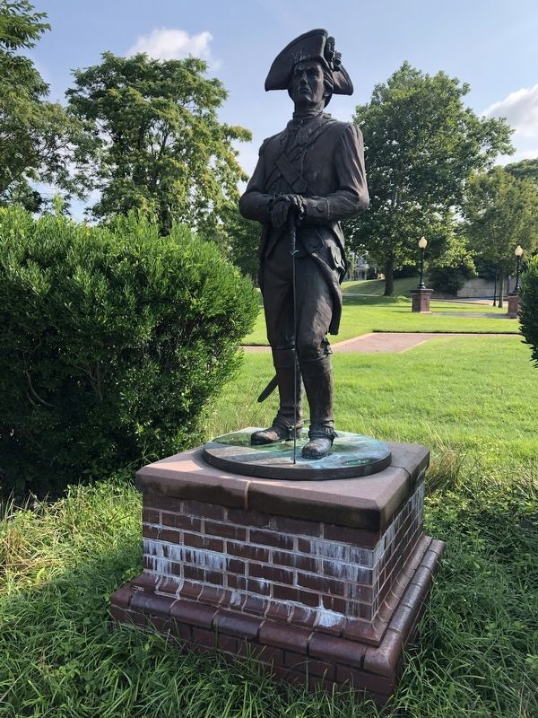Captain Joseph Buck statue image. Click for full size.
