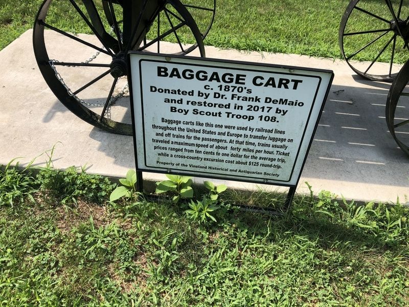 Baggage Cart Marker image. Click for full size.