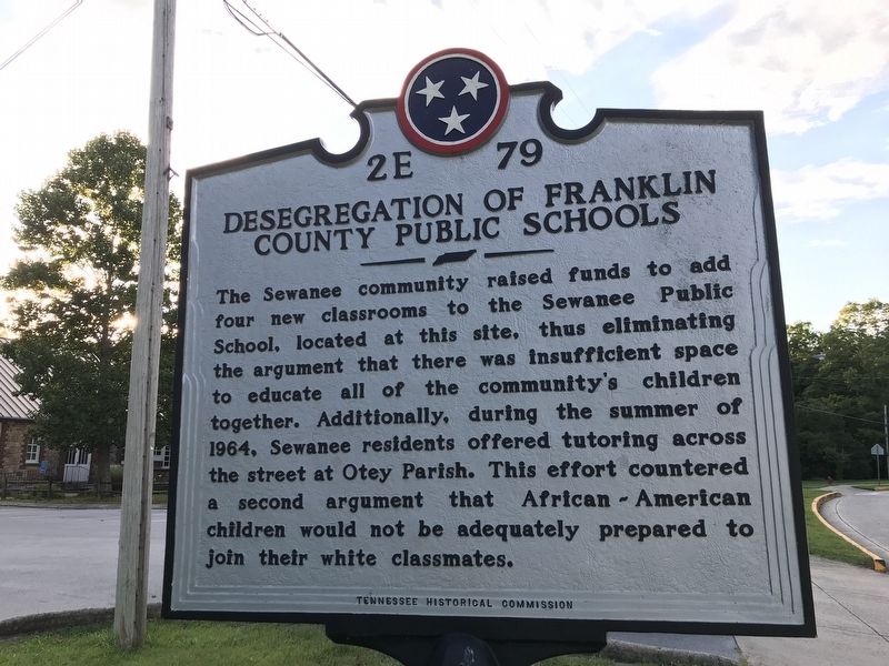 Desegregation of Franklin County Public Schools Marker image. Click for full size.