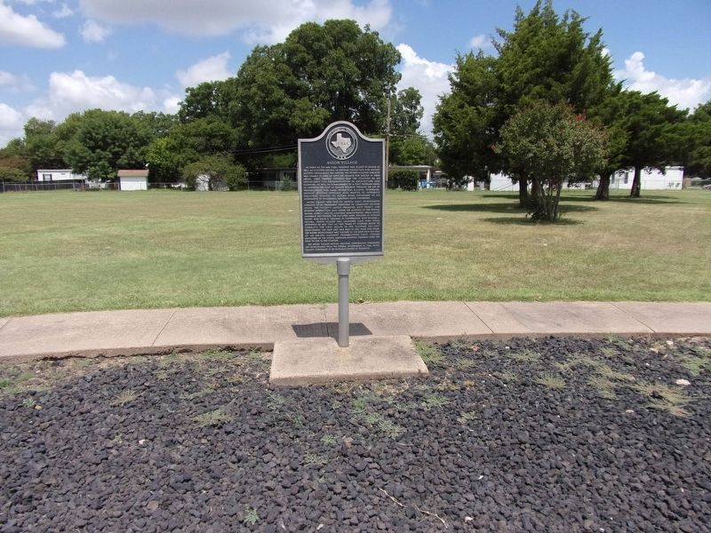 Avion Village Marker. Click for full size. Avion Village Marker image. Click for full size.