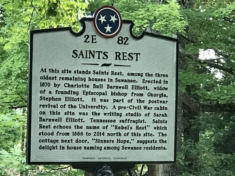 Saints Rest Marker image. Click for full size.