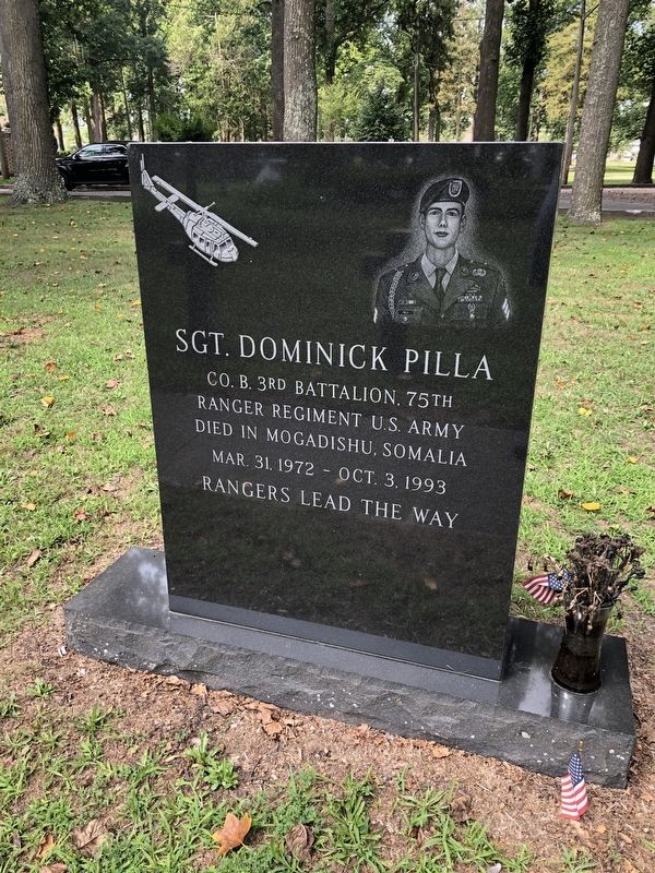 Sgt. Dominick Pilla Marker image. Click for full size.
