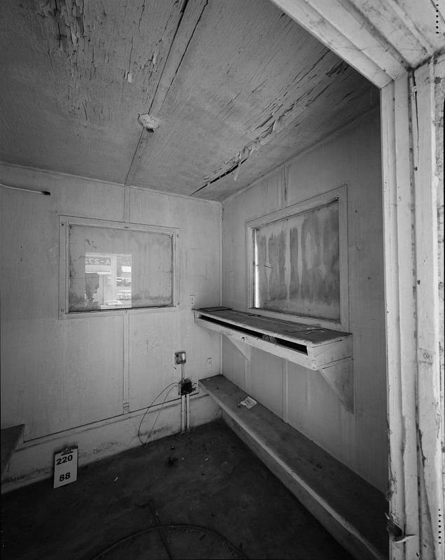 <i>Interior view of A279, facing northeast...</i> image. Click for full size.