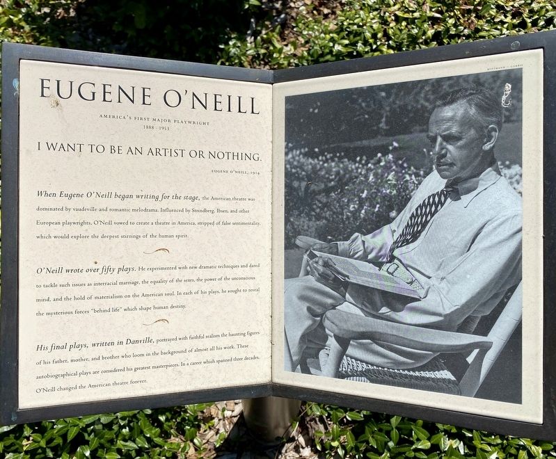 Eugene O'Neill Marker image. Click for full size.