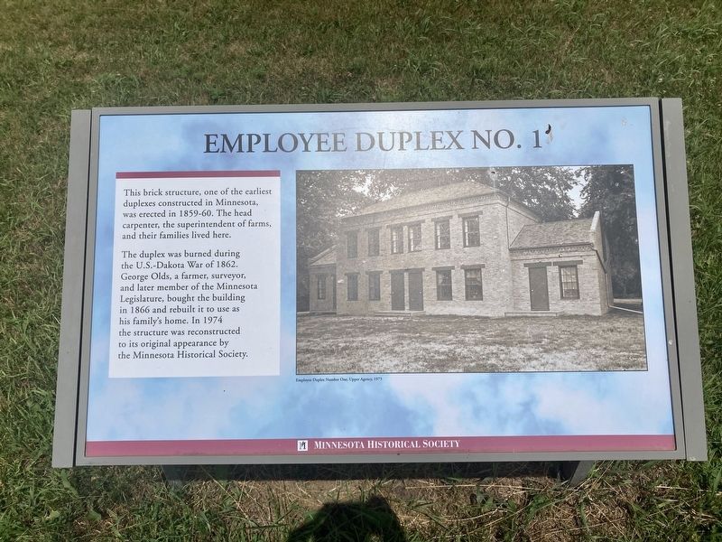 Employee Duplexes No. 1 Marker image. Click for full size.