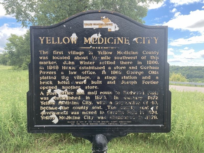Yellow Medicine City Marker image. Click for full size.