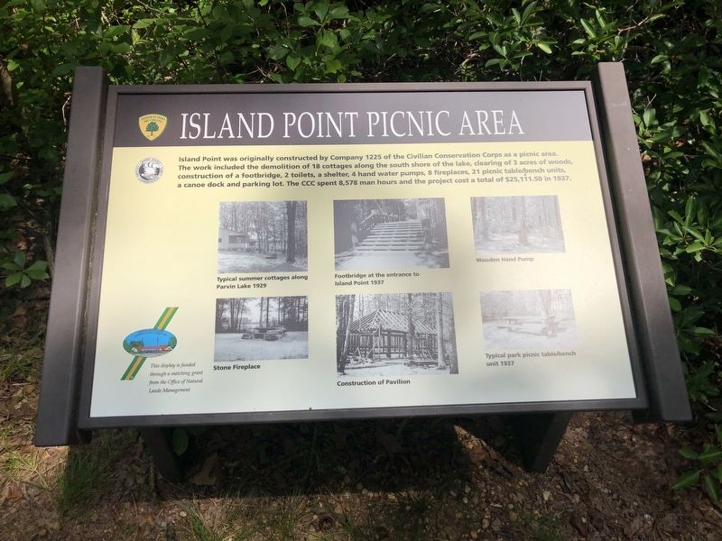Island Point Picnic Area Marker image. Click for full size.