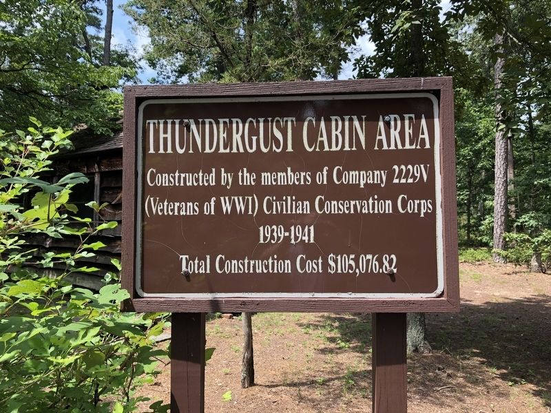 Thundergust Cabin Area Marker image. Click for full size.