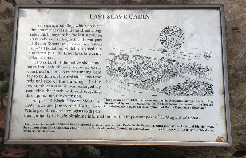 Last Slave Cabin Marker image. Click for full size.