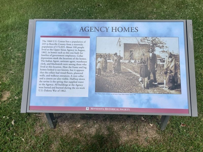 Agency Homes Marker image. Click for full size.