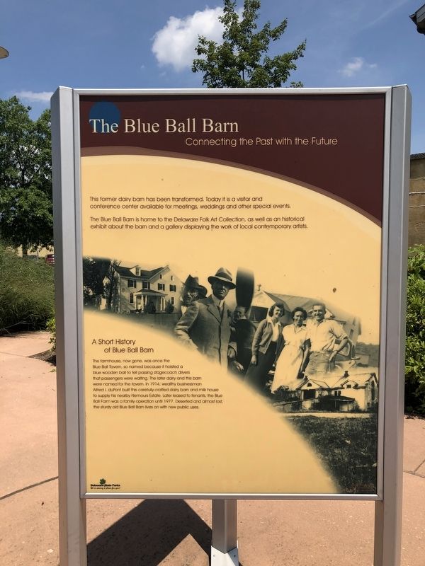 The Blue Ball Barn Marker image. Click for full size.