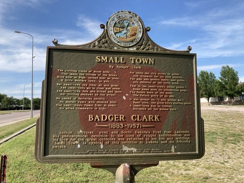 Small Town Marker image. Click for full size.