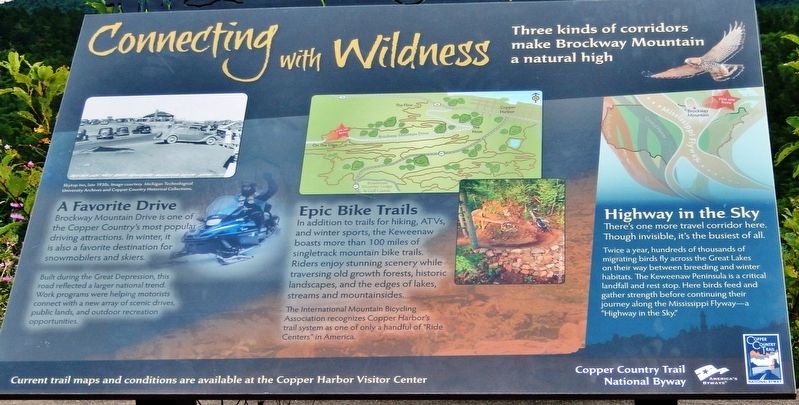 Connecting with Wilderness Marker image. Click for full size.