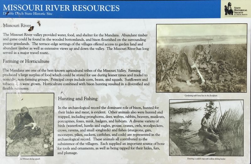 Missouri River Resources Marker image. Click for full size.
