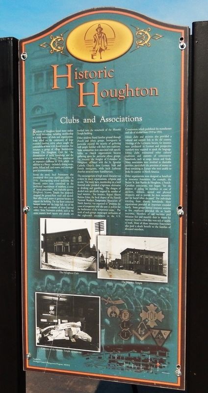 Clubs and Associations Marker image. Click for full size.