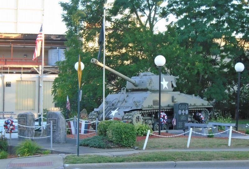 Veterans Memorial Marker. Click for full size. Veterans Memorial Marker image. Click for full size.