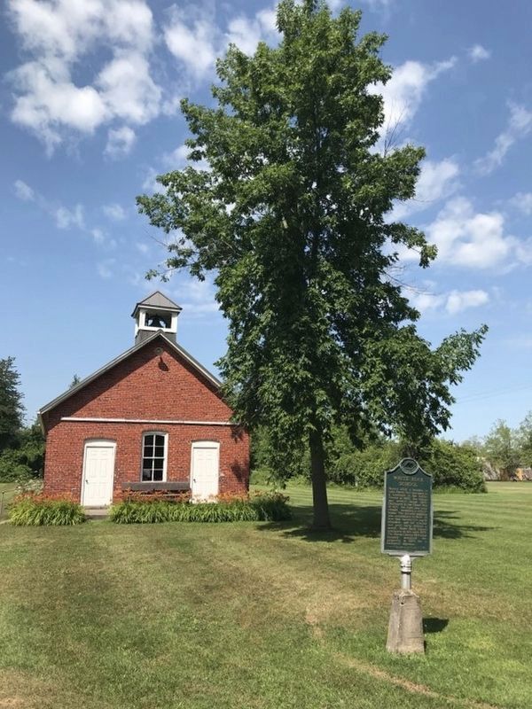 White Rock School and Historical Marker. Click for full size. White Rock School and Historical Marker image. Click for full size.