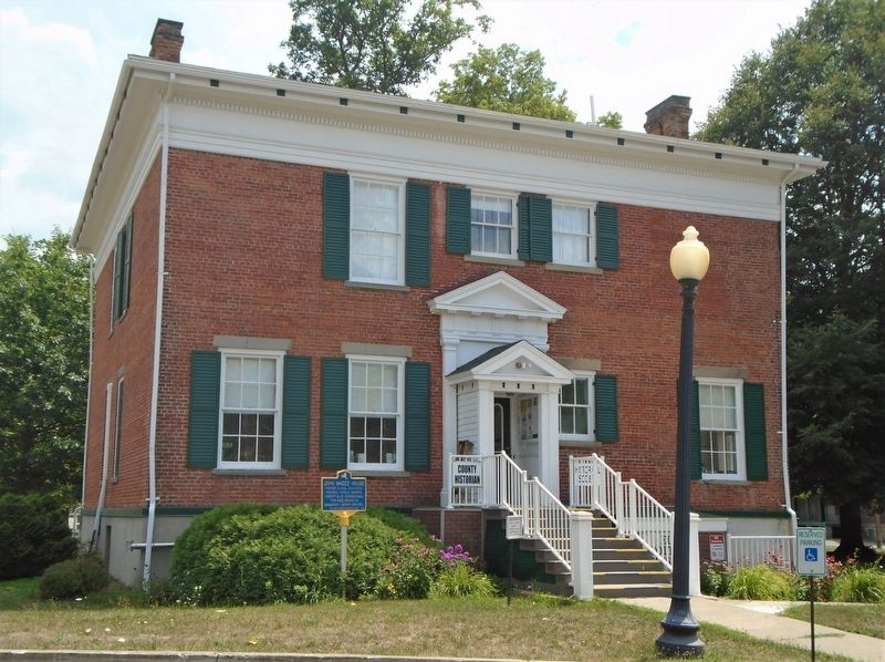 John Magee House and Marker. Click for full size. John Magee House and Marker image. Click for full size.