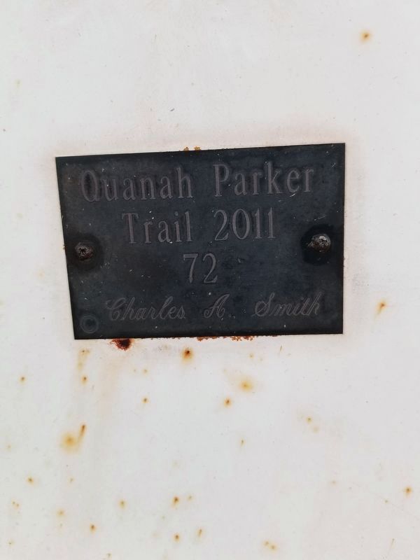 Quanah Parker Trail Marker 72 image. Click for full size.