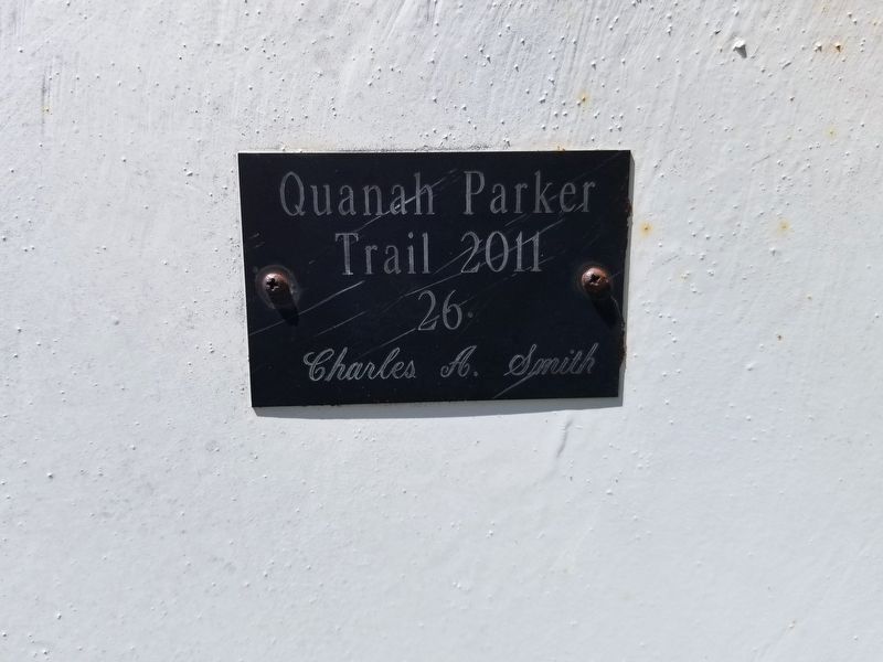 Quanah Parker Trail Marker 26 image. Click for full size.