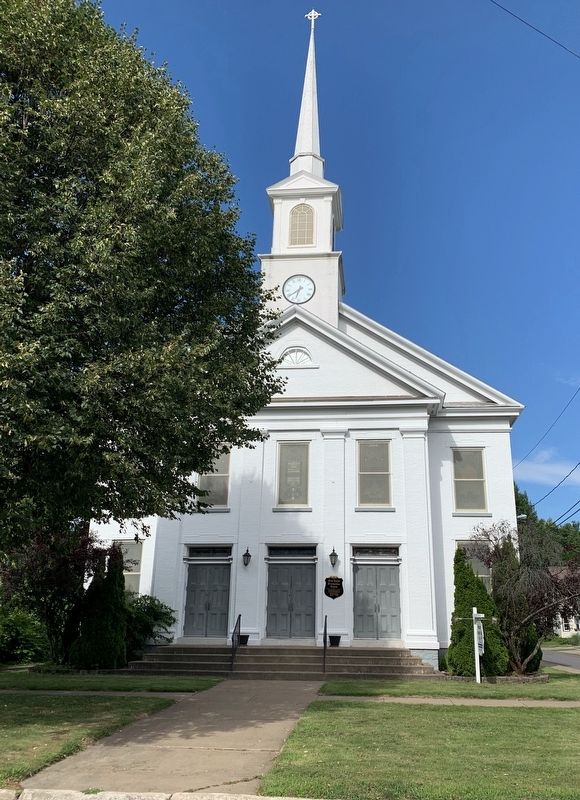 1st Presbyterian Church Marker image. Click for full size.