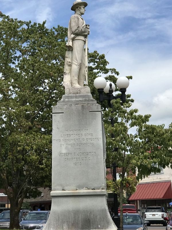 Limestone County Confederate Monument image. Click for full size.