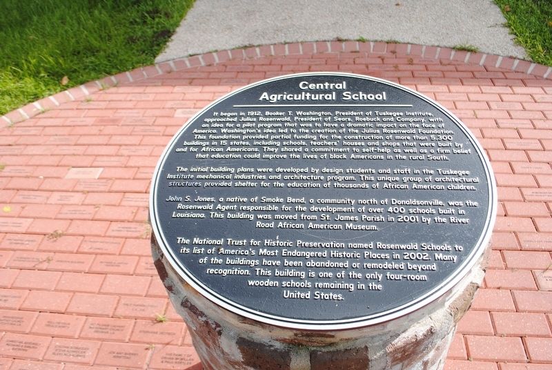 Central Agricultural School Marker image. Click for full size.