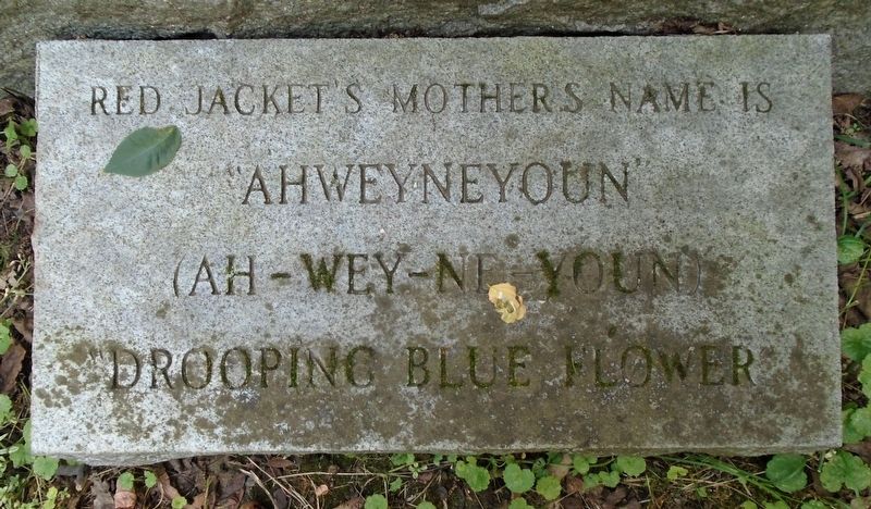 "Ahweyneyoun" (Ah-Wey-Ne-Youn) Marker image. Click for full size.