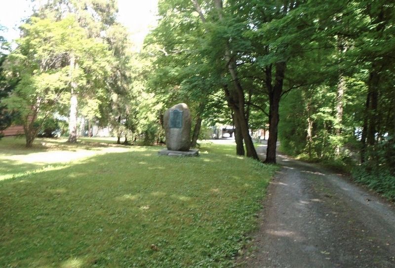 "Ahweyneyoun" (Ah-Wey-Ne-Youn) Marker and Monument. Click for full size. "Ahweyneyoun" (Ah-Wey-Ne-Youn) Marker and Monument image. Click for full size.