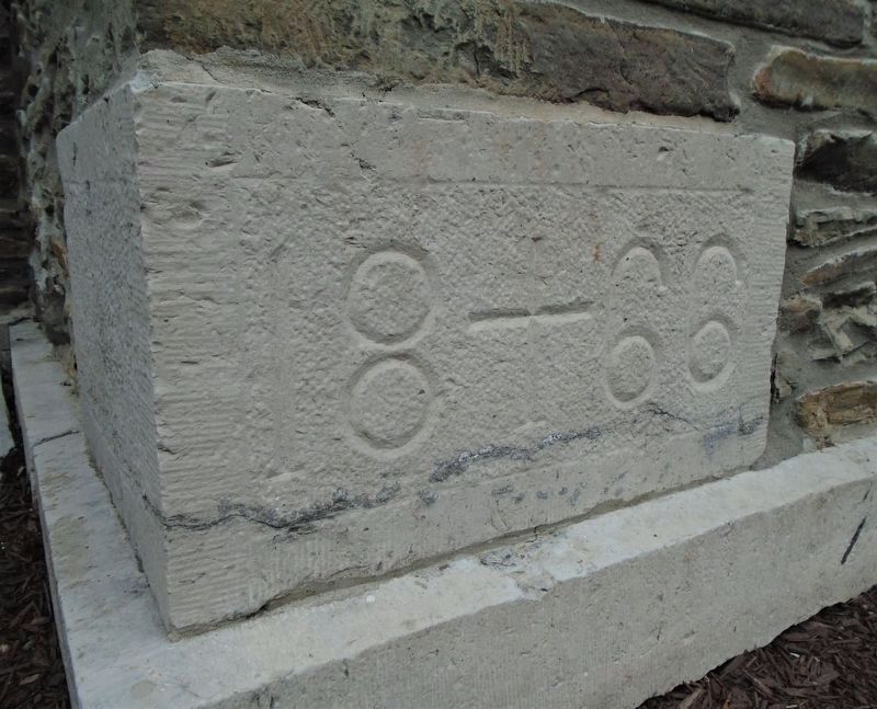St. Luke's Episcopal Church Cornerstone - "1866". Click for full size. St. Luke's Episcopal Church Cornerstone - "1866" image. Click for full size.