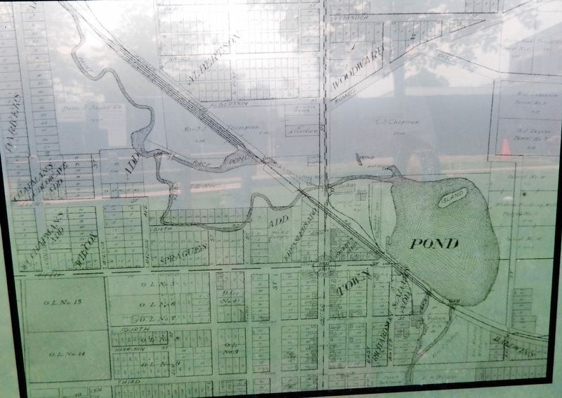Marker detail: Rochester Map, 1908. Click for full size. Marker detail: Rochester Map, 1908 image. Click for full size.
