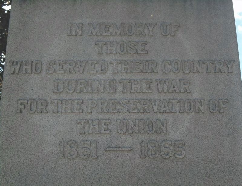 Civil War Monument Dedication image. Click for full size.