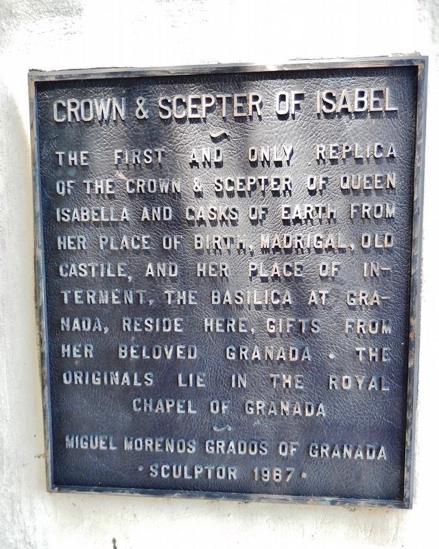 Crown & Scepter of Isabel Marker image. Click for full size.