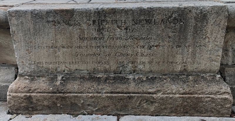 Francis Griffith Newlands Marker image. Click for full size.