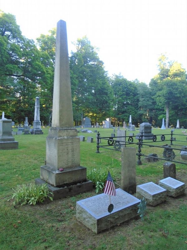 Colonel John Hendy Monument and Marker. Click for full size. Colonel John Hendy Monument and Marker image. Click for full size.