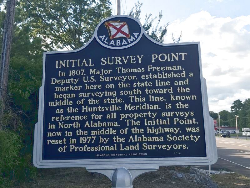 Initial Survey Point Marker image. Click for full size.