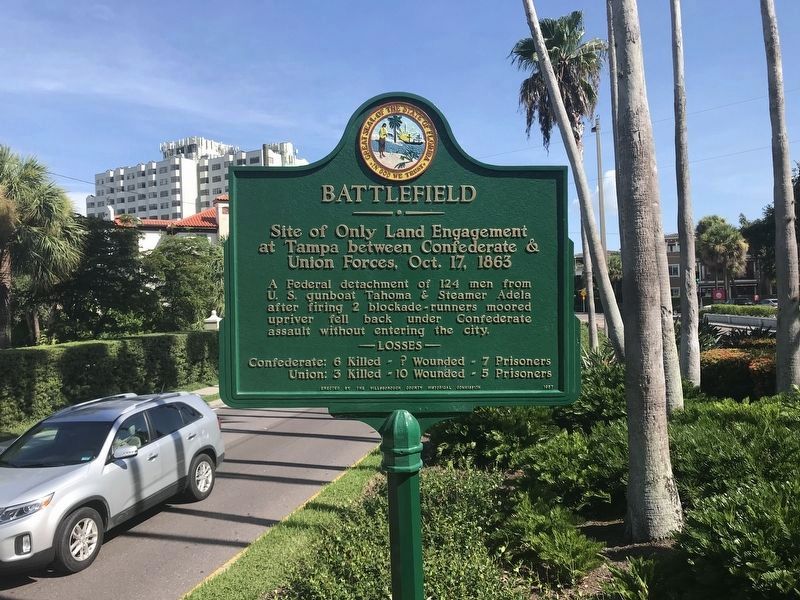 Battlefield Marker after restoration. Click for full size. Battlefield Marker after restoration image. Click for full size.
