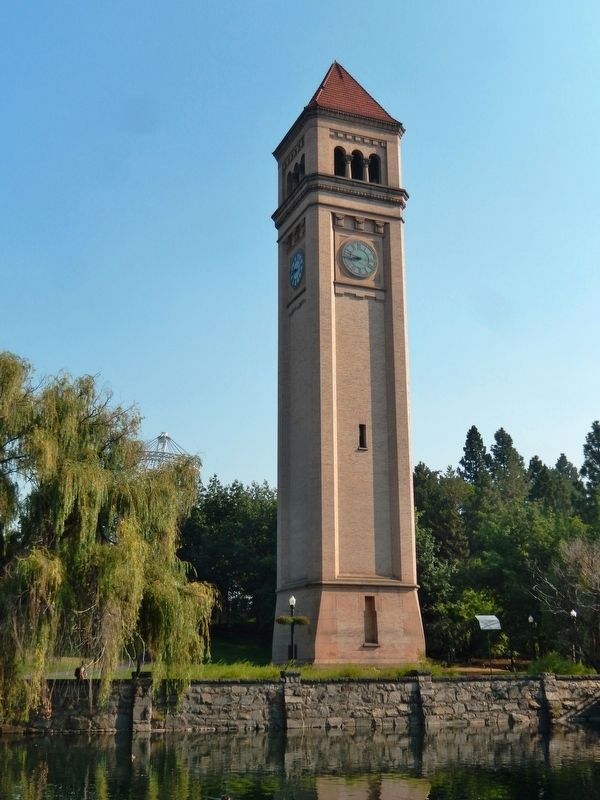 Great Northern Railway Passenger Depot Clock Tower image. Click for full size.